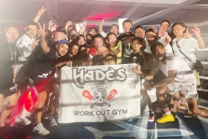 広島中区キックボクシングジム　HADES WORK OUT GYM(ハーデスワークアウトジム)　選手集合写真